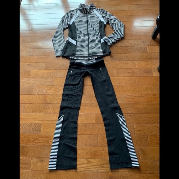 🖤Lululemon Run:Ice QueenPant-Mini Stripe🖤 - Picture 6 of 11